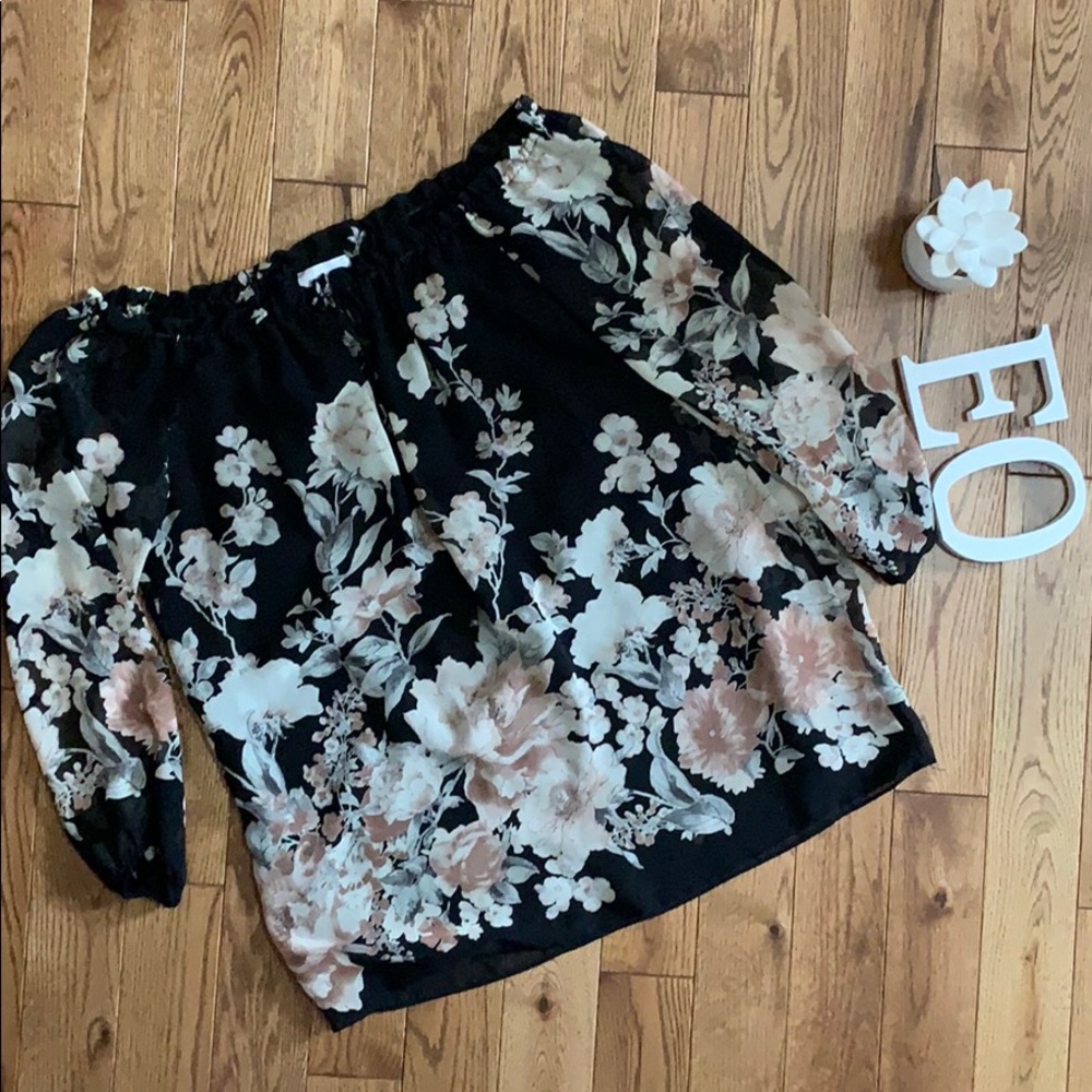 Off shoulder Ladies Dress Shirt